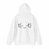 Fresh outta f... Unisex Heavy Blend™ Hooded Sweatshirt with Minimalist Design
