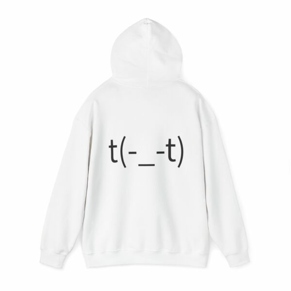 Fresh outta f... Unisex Heavy Blend™ Hooded Sweatshirt with Minimalist Design