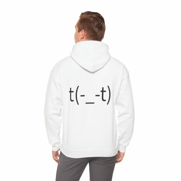 Fresh outta f... Unisex Heavy Blend™ Hooded Sweatshirt with Minimalist Design