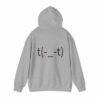Fresh outta f... Unisex Heavy Blend™ Hooded Sweatshirt with Minimalist Design