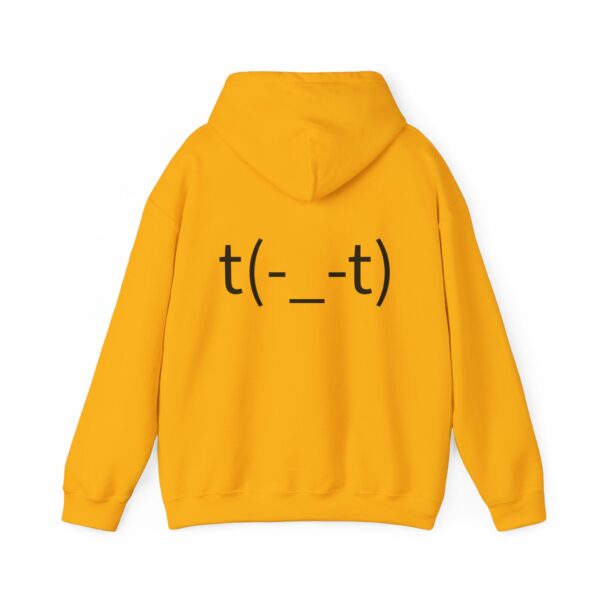 Fresh outta f... Unisex Heavy Blend™ Hooded Sweatshirt with Minimalist Design