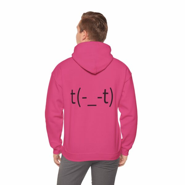 Fresh outta f... Unisex Heavy Blend™ Hooded Sweatshirt with Minimalist Design