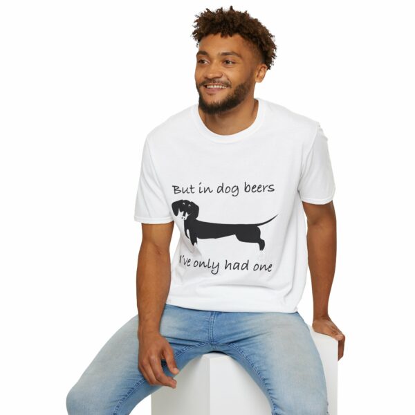Funny Dachshund T-Shirt – "But in Dog Beers, I’ve Only Had One" | Dog Lover Gift Tee