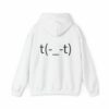 Fresh outta f... Unisex Heavy Blend™ Hooded Sweatshirt with Minimalist Design