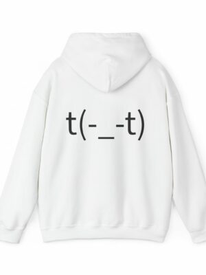 Fresh outta f... Unisex Heavy Blend™ Hooded Sweatshirt with Minimalist Design