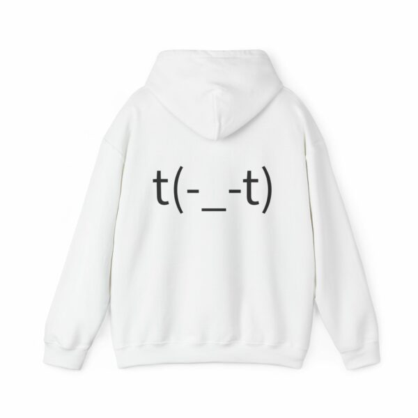 Fresh outta f... Unisex Heavy Blend™ Hooded Sweatshirt with Minimalist Design