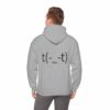 Fresh outta f... Unisex Heavy Blend™ Hooded Sweatshirt with Minimalist Design