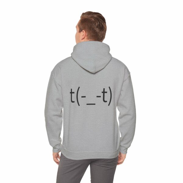 Fresh outta f... Unisex Heavy Blend™ Hooded Sweatshirt with Minimalist Design