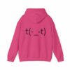 Fresh outta f... Unisex Heavy Blend™ Hooded Sweatshirt with Minimalist Design