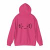 Fresh outta f... Unisex Heavy Blend™ Hooded Sweatshirt with Minimalist Design