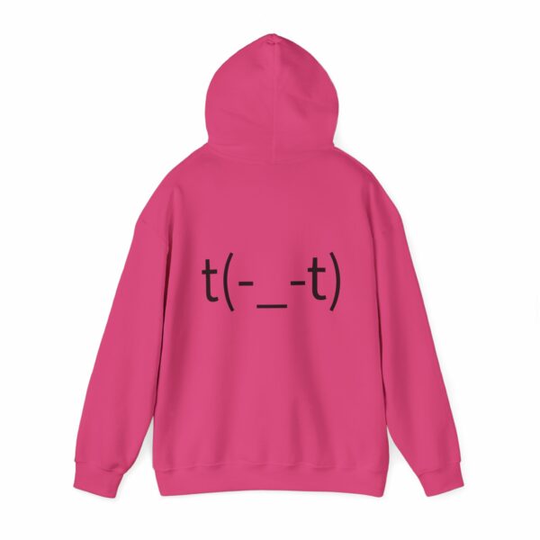 Fresh outta f... Unisex Heavy Blend™ Hooded Sweatshirt with Minimalist Design