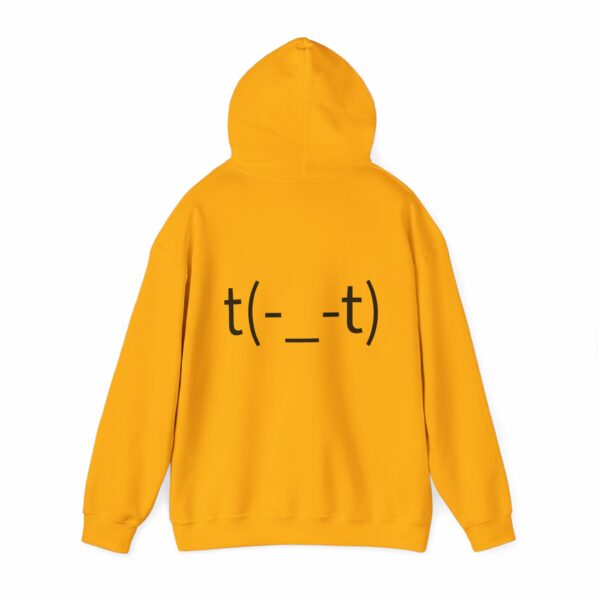 Fresh outta f... Unisex Heavy Blend™ Hooded Sweatshirt with Minimalist Design
