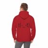Fresh outta f... Unisex Heavy Blend™ Hooded Sweatshirt with Minimalist Design