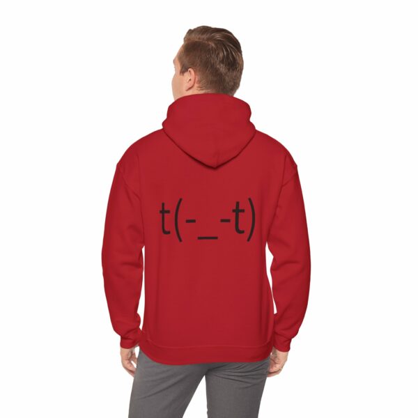 Fresh outta f... Unisex Heavy Blend™ Hooded Sweatshirt with Minimalist Design